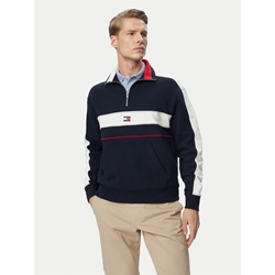 Sudadera Tommy Jeans DM0DM23244 CIG Dark Night Navy - Imagen 1