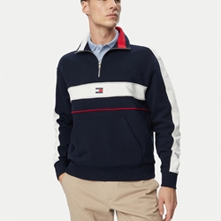 Sudadera Tommy Jeans DM0DM23244 CIG Dark Night Navy - Imagen 1