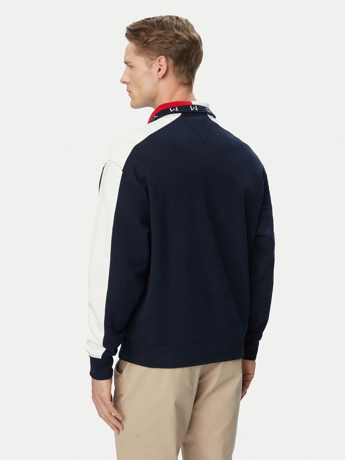 Sudadera Tommy Jeans DM0DM23244 CIG Dark Night Navy - Imagen 3