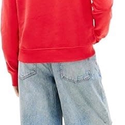 Sudadera TOMMY JEANS DW0DW22362 XK3 red alert - Imagen 2