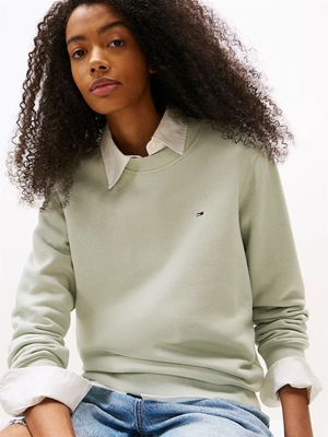 Sudadera Tommy Jeans Misty Sage DW0DW19959 M1C - Imagen 2