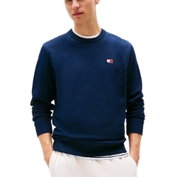 Sudadera Tommy Jeans Reg Badge Crew Dark Night Navy DM0DM20660 C1G - Imagen 2