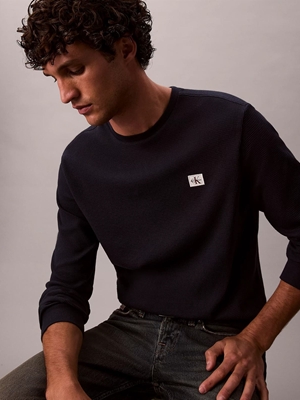 Sueter Calvin Klein Jeans LV040EM217 CEF dark sapphire - Imagen 2