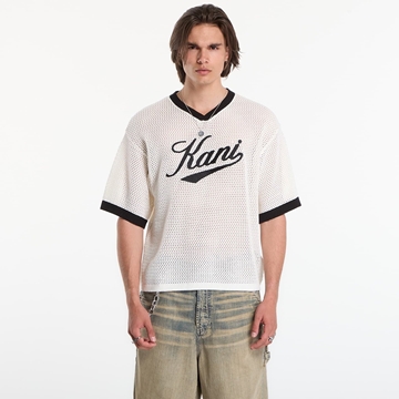 Sueter KARL KANI PD00013976 Cursive Varsity Croc white - Imagen 1