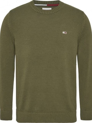 Sueter TOMMY JEANS DM0DM11856 MR1 drab olive green - Imagen 1