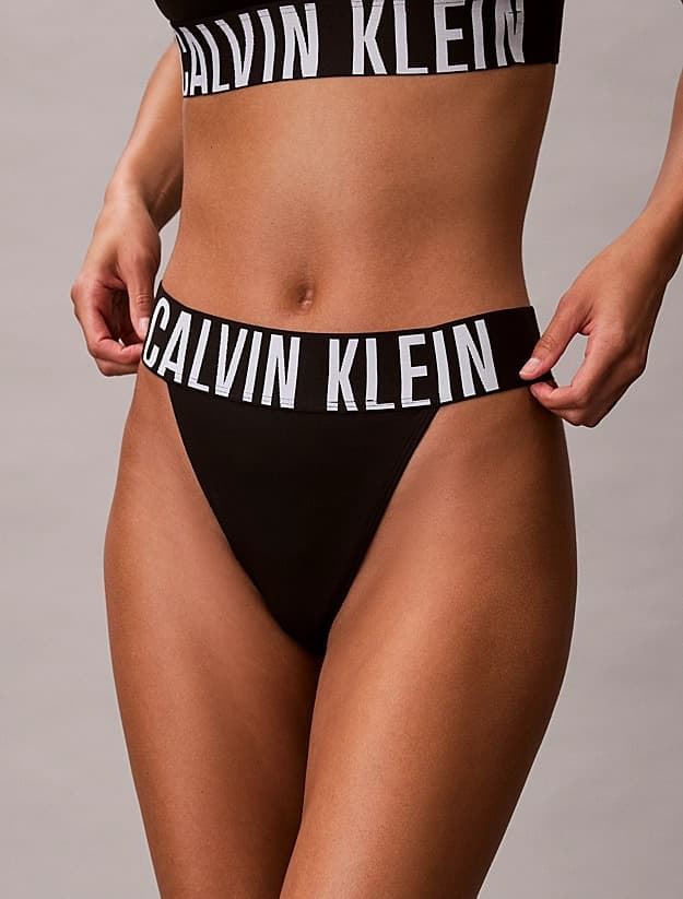 Tanga CALVIN KLEIN LV00QF8752 UB1 Black - Imagen 1
