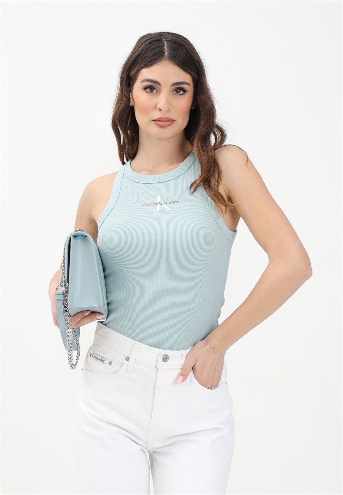 Top Calvin Klein Cloud Blue J20J225301 CDV - Imagen 3