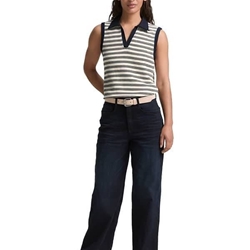 Top Tom Tailor 1046412 37997 offwhite navy - Imagen 2