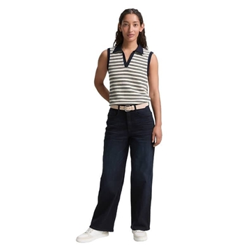 Top Tom Tailor 1046412 37997 offwhite navy - Imagen 2