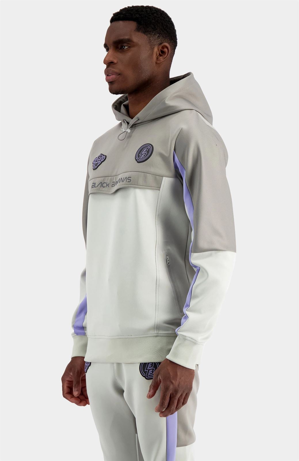 Tracktop BLACK BANANAS 2187 TRACKTOP light grey - Imagen 3