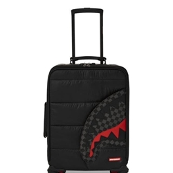 Trollie Sprayground 910CL239NSZ Black puffer Grey Check Carry-on Luggage - Imagen 1