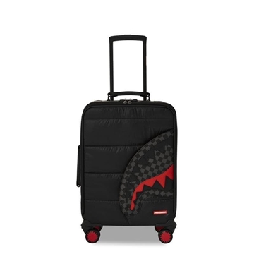 Trollie Sprayground 910CL239NSZ Black puffer Grey Check Carry-on Luggage - Imagen 1