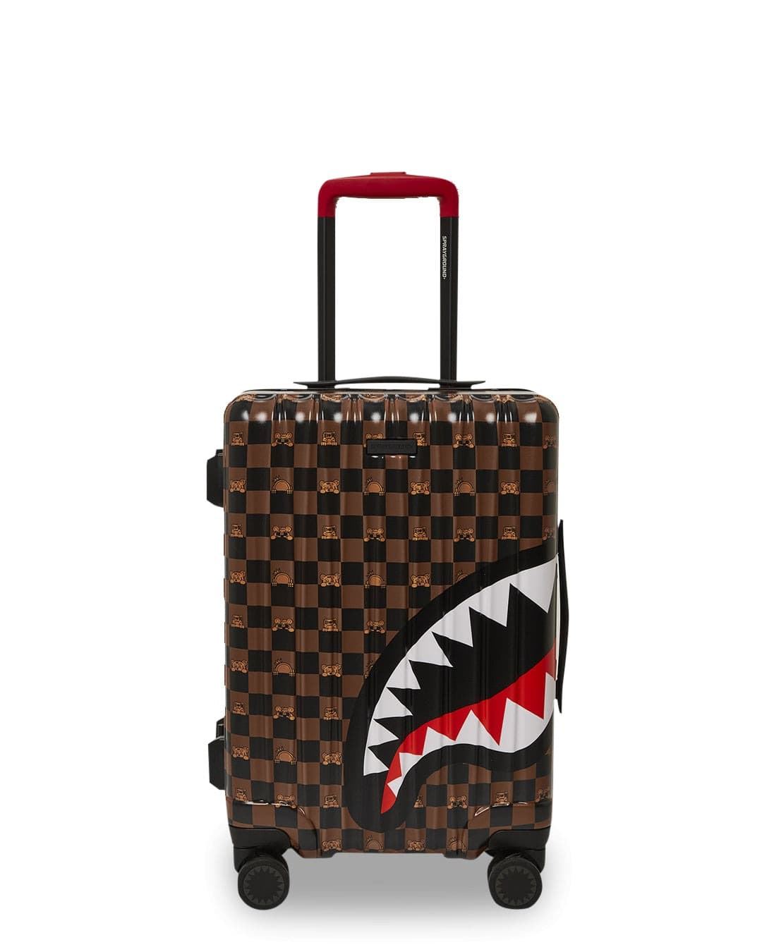 Trollie Sprayground 910CL257NSZ Peeking Character Check Carry on luggage - Imagen 1