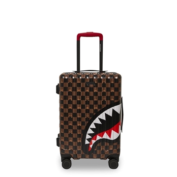 Trollie Sprayground 910CL257NSZ Peeking Character Check Carry on luggage - Imagen 1