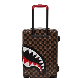 Trollie Sprayground 910CL257NSZ Peeking Character Check Carry on luggage - Imagen 2