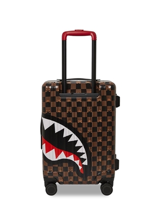 Trollie Sprayground 910CL257NSZ Peeking Character Check Carry on luggage - Imagen 2