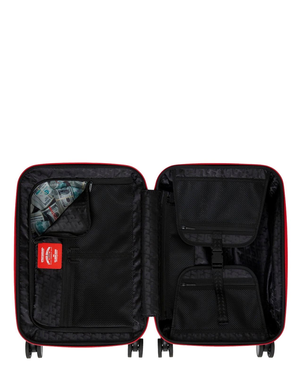 Trollie Sprayground Printed Zipper Shark Carry-on 910CL273NSZ - Imagen 7