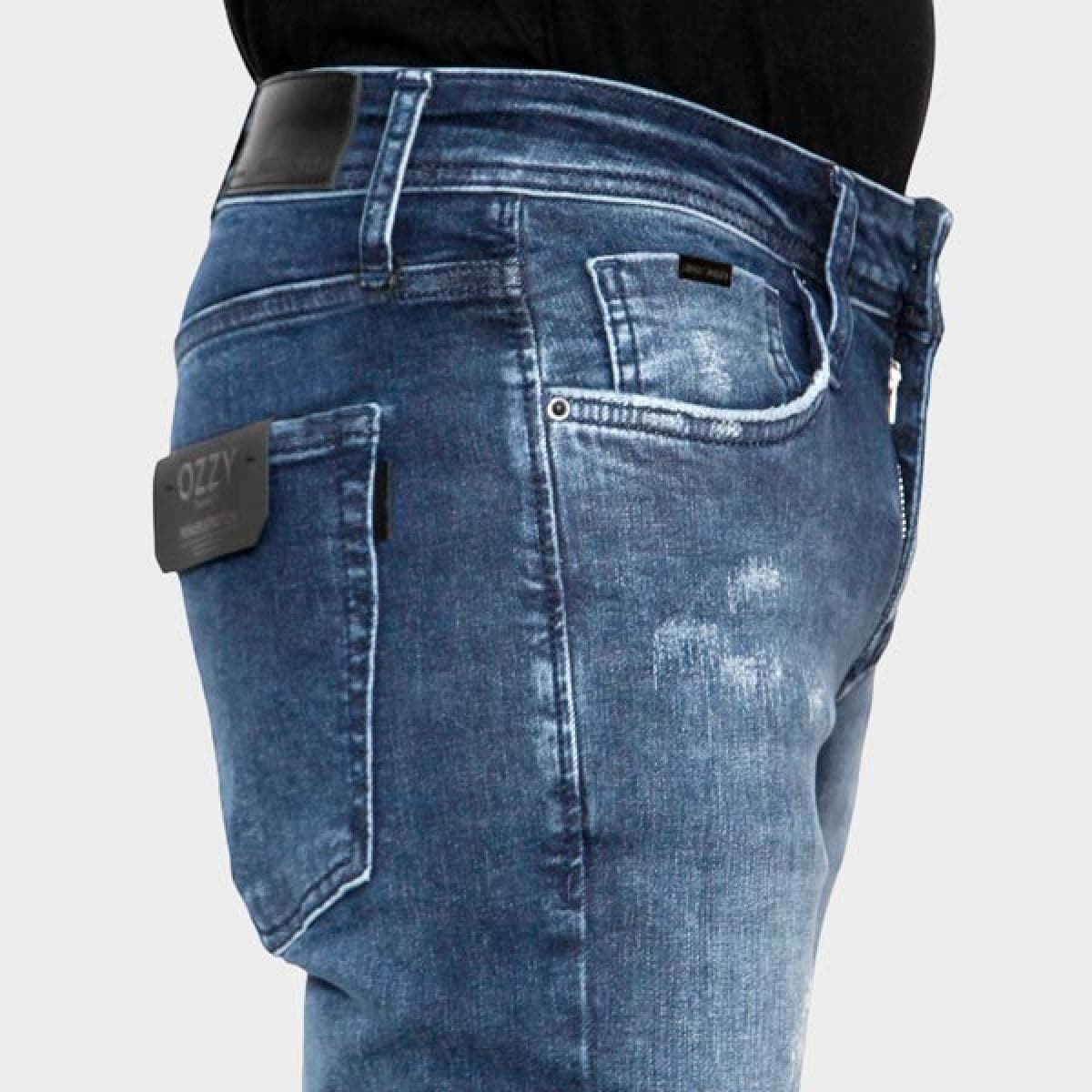 Vaquero ANTONY MORATO MMDT00241 FA750611 7010 Ozzy Tapered fit in titan Blue Denim - Imagen 3