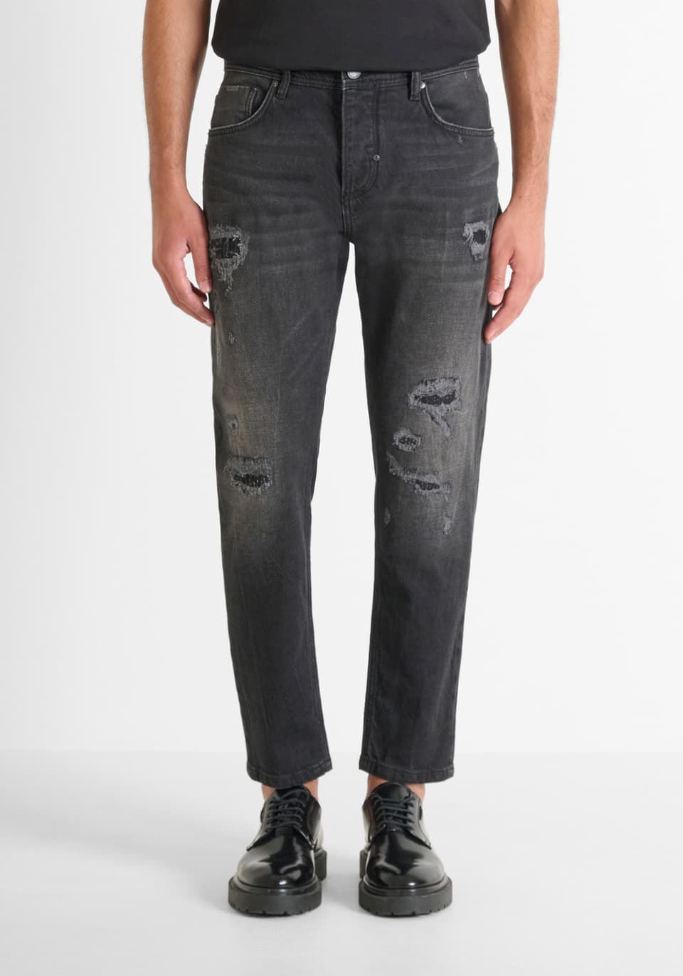 Vaquero ANTONY MORATO MMDT00264 FA750627 9000 negro - Imagen 1