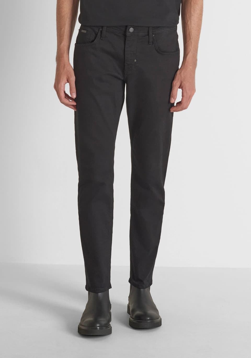 Vaquero ANTONY MORATO MMDT00300 FA750526 9000 Jeans Metal Kurt Comfort Tape Negro - Imagen 1