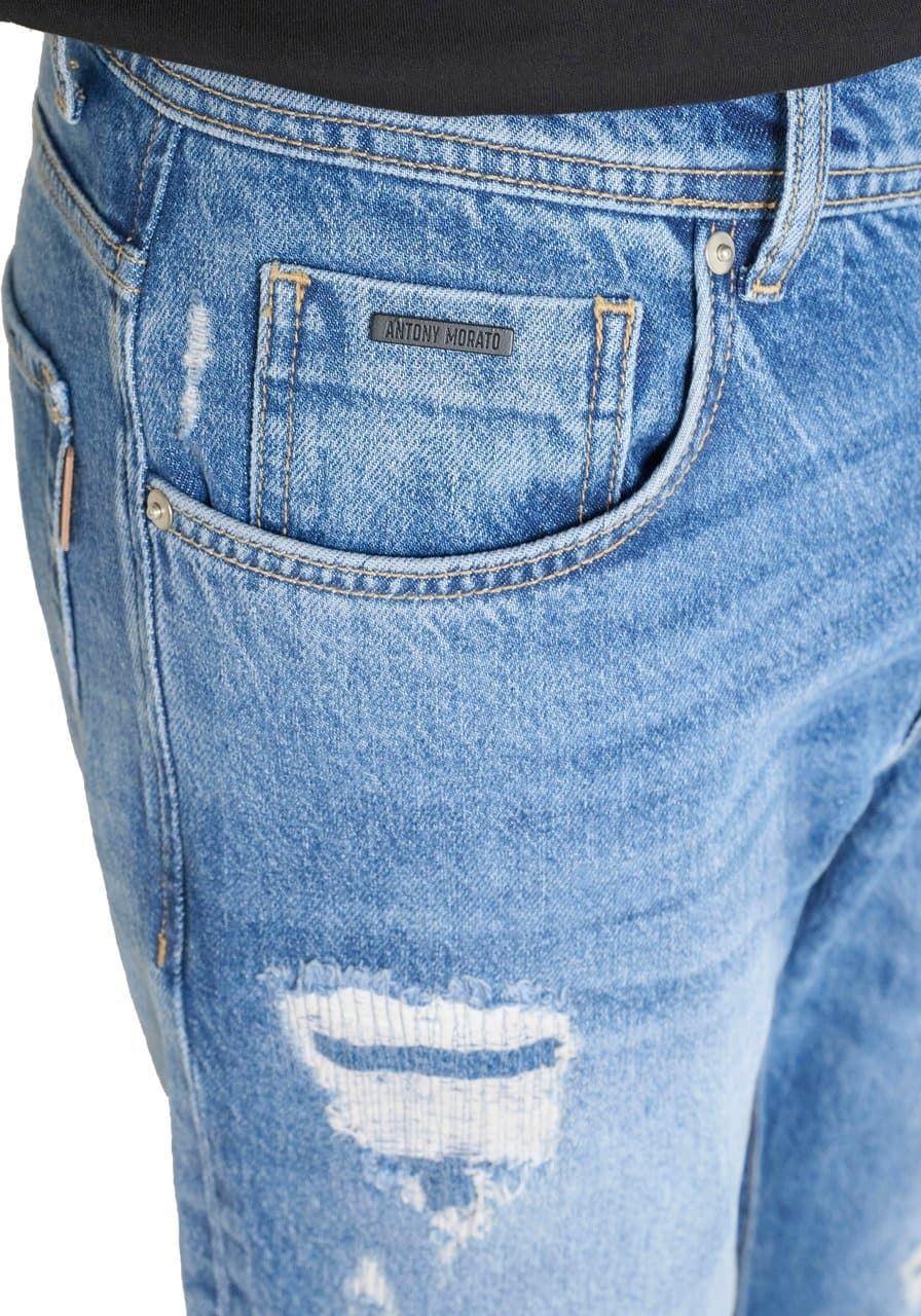 Vaquero ANTONY MORATO MMKS02540 FA100239 9000 VAR: W02149 blue denim - Imagen 4