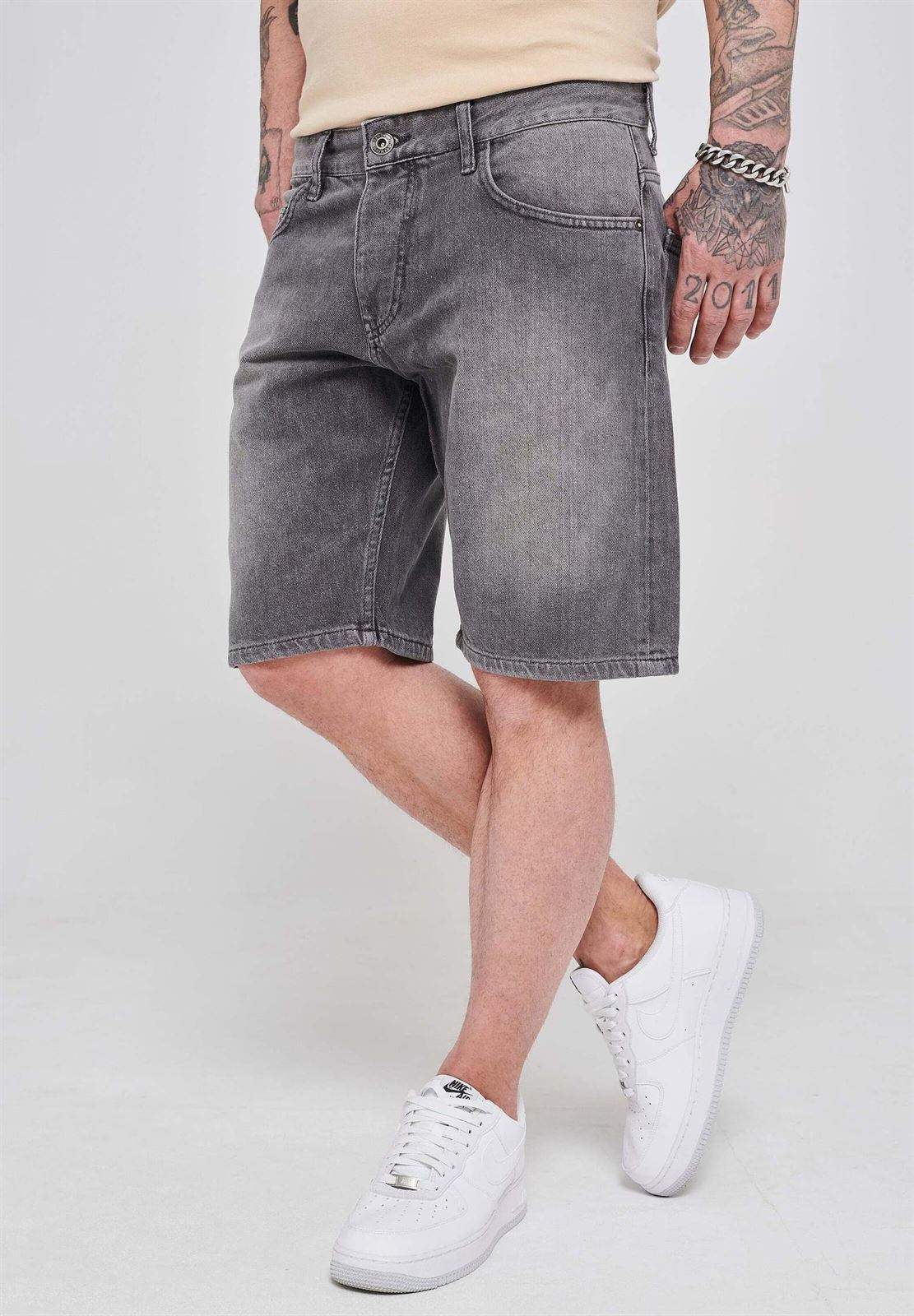 Vaquero corto Reell Rafter Short 2 2795 Grey - Imagen 1