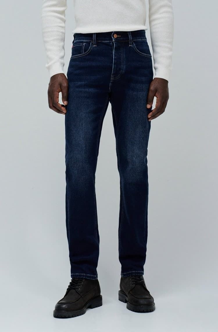 Vaquero SALSA 21010195 017 slim jeans thermoli medium wash - Imagen 1