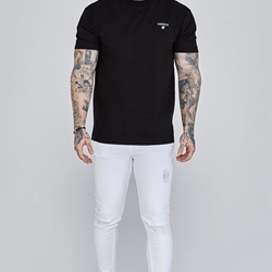Vaquero SikSilk SS-25855 Distressed Skinny Jeans white - Imagen 2