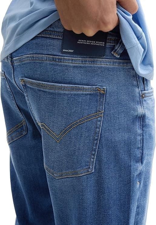 Vaquero TOM TAILOR 1045757 10119 USED MID STONE BLUE DENIM - Imagen 5