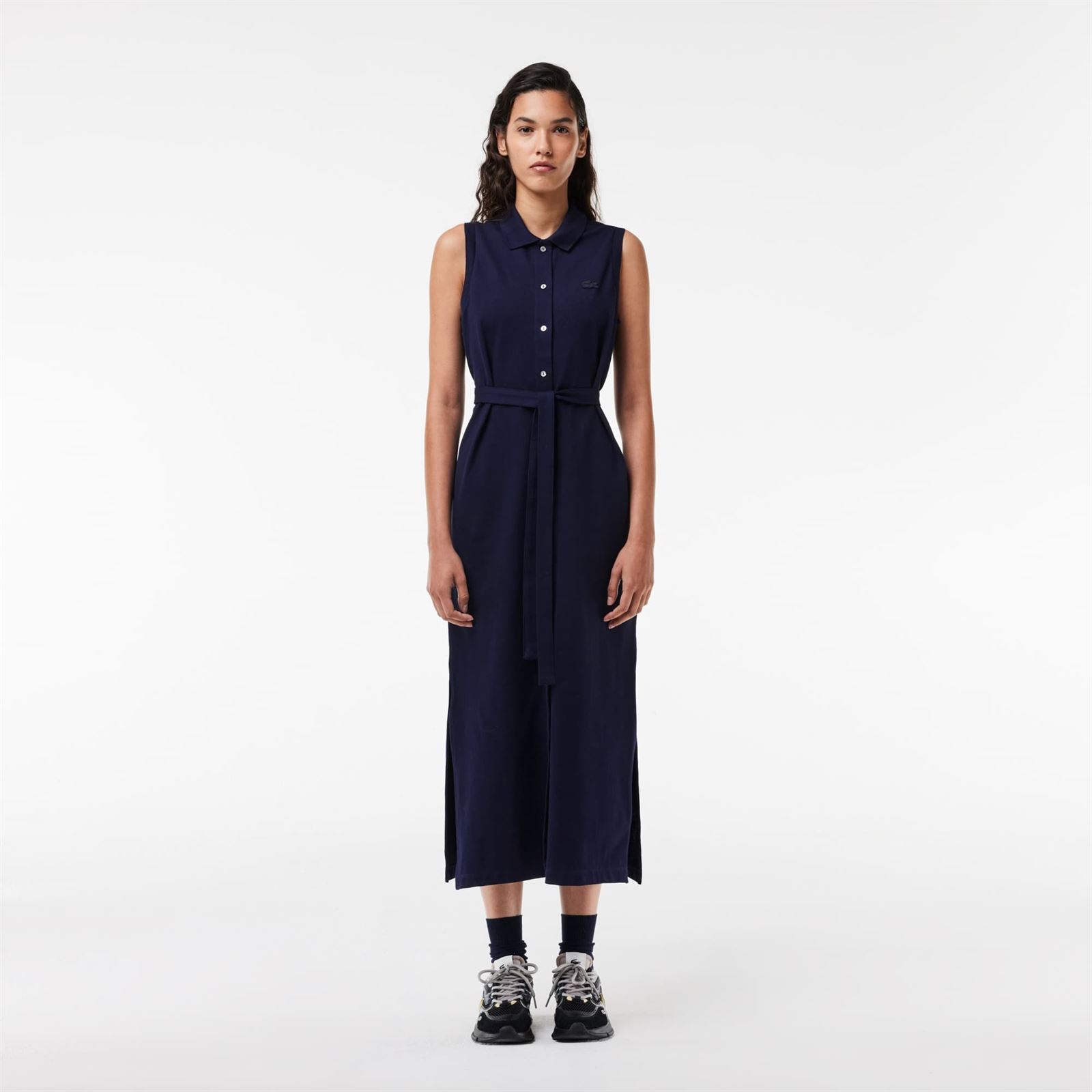 Vestido Lacoste EF1107 00 166 marine - Imagen 1