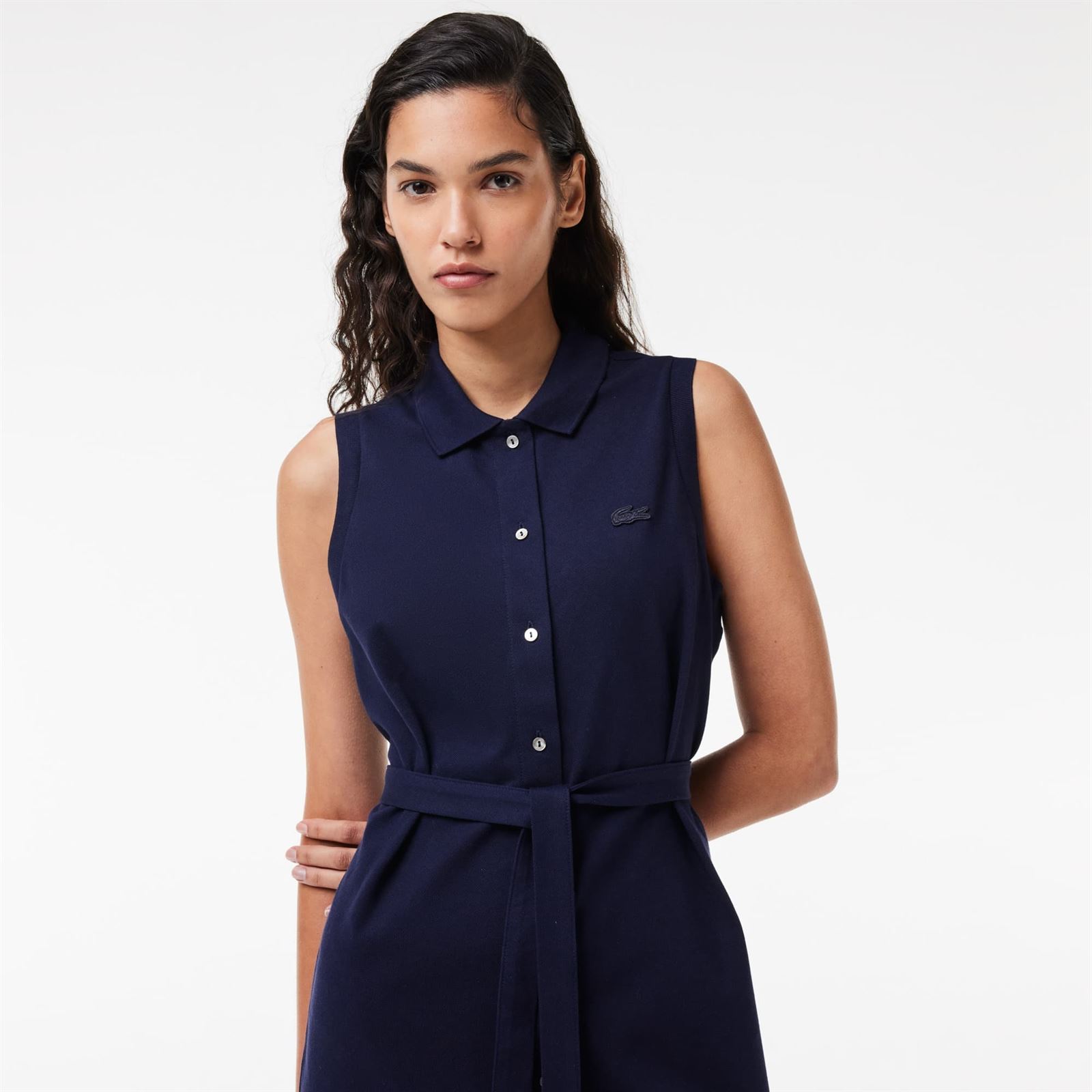 Vestido Lacoste EF1107 00 166 marine - Imagen 2