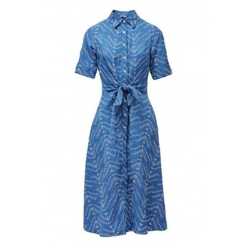 Vestido SALSA 21010865 851 Dress W Embroidery light wash - Imagen 1