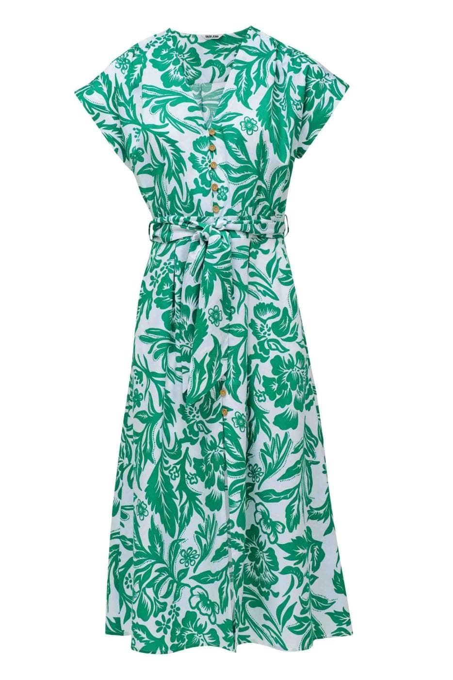 Vestido SALSA 21011101 521 medium green - Imagen 4