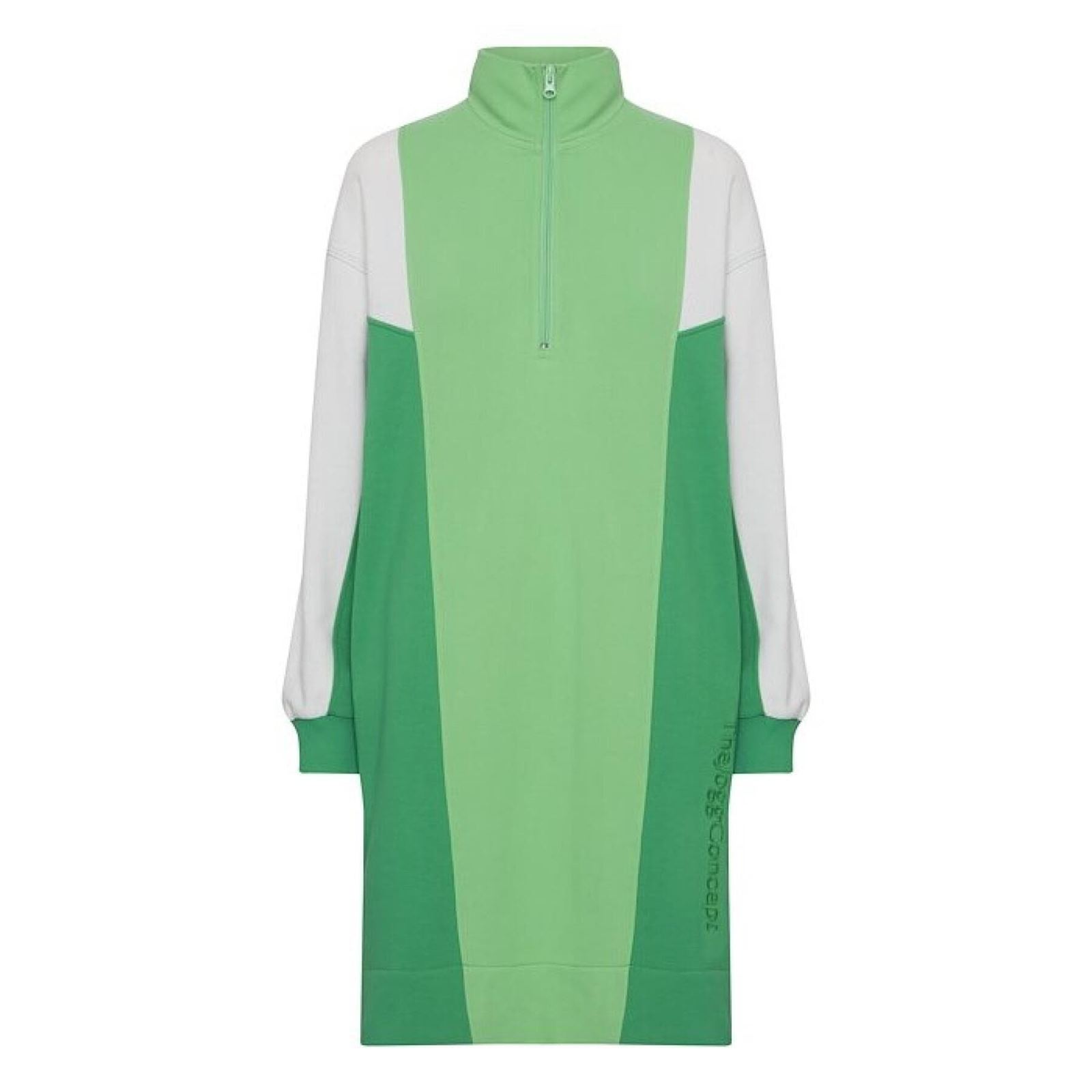 Vestido THEJOGGCONCEPT JCSAFINE CUT DRESS 22800197 201742 verde - Imagen 1