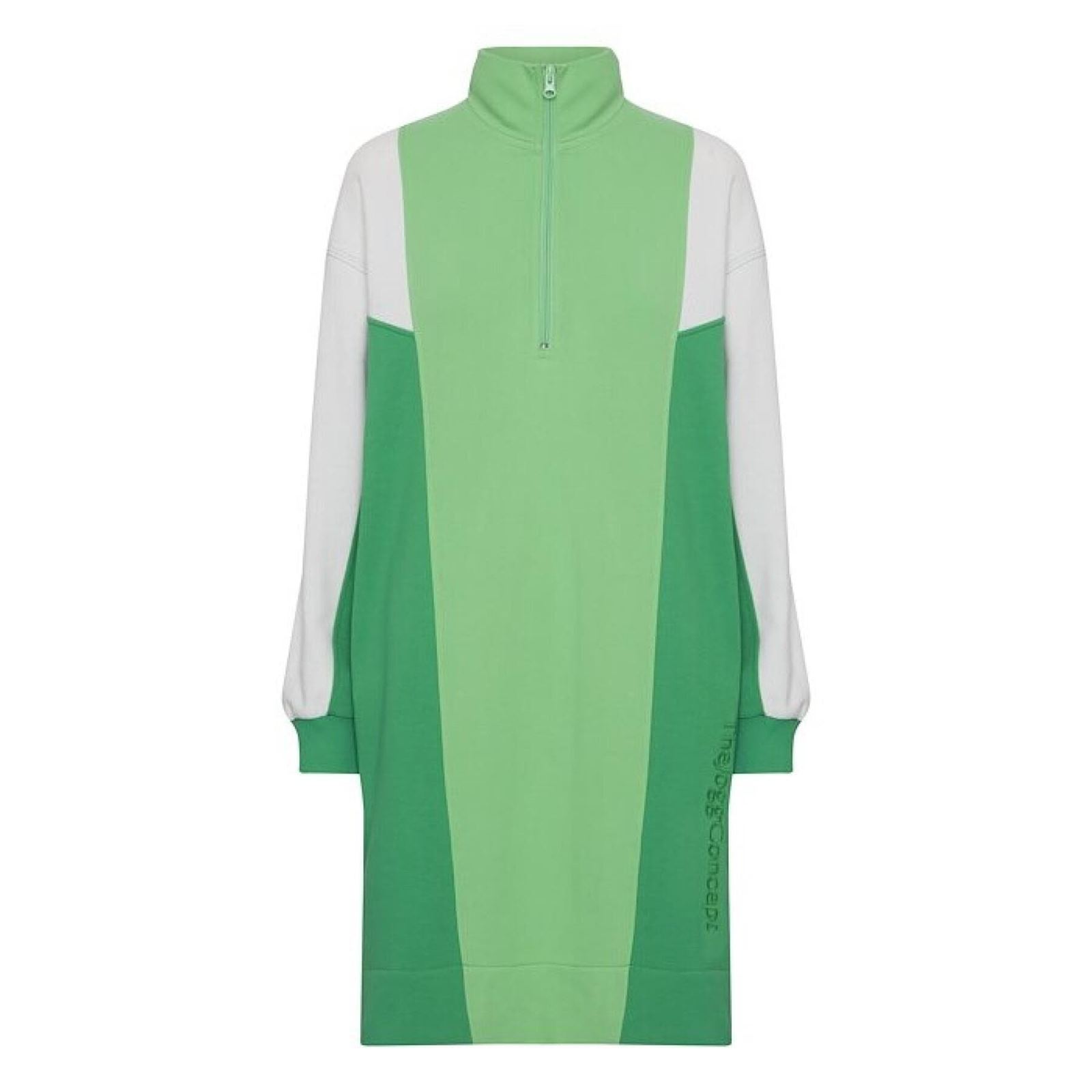 Vestido THEJOGGCONCEPT JCSAFINE CUT DRESS 22800197 201742 verde - Imagen 1