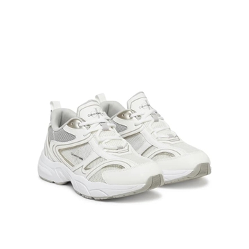 Zapatilla CALVIN KLEIN JEANS YW0YW01807 0LI BRIGHT WHITE /SILVER - Imagen 1