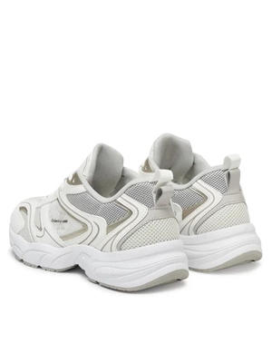 Zapatilla CALVIN KLEIN JEANS YW0YW01807 0LI BRIGHT WHITE /SILVER - Imagen 2