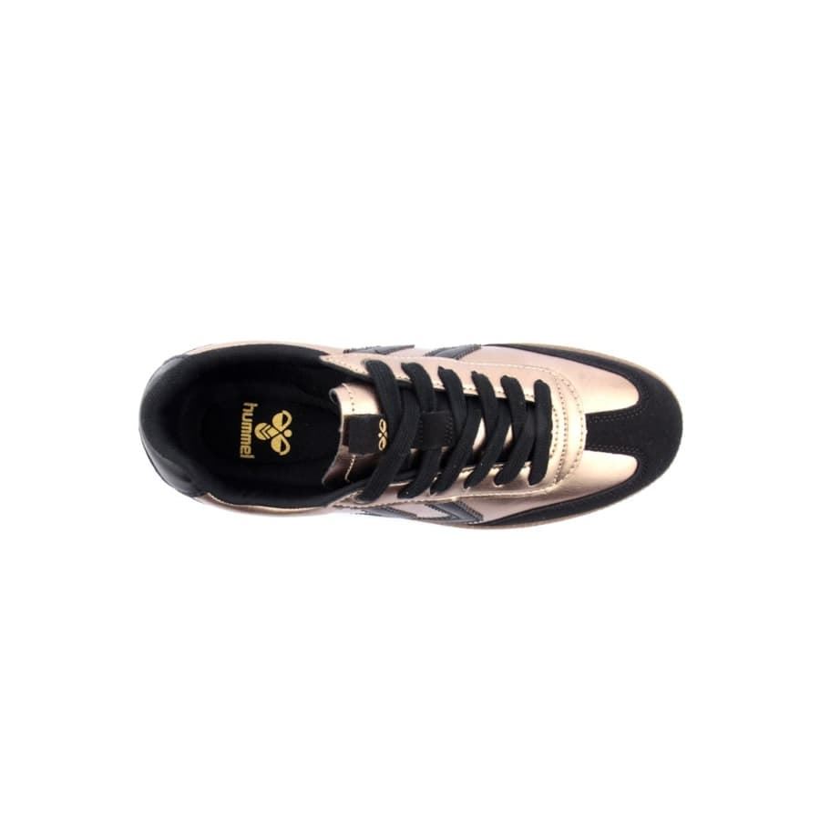 Zapatilla Hummel METAL72 Gold/Black 402209 0001 - Imagen 6