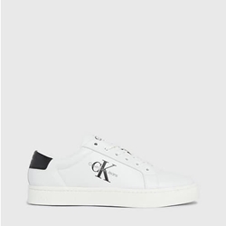 Zapatillas Calvin Jeans Jeans YW0YW01269 YBR Classic CupSole bright white/ black - Imagen 1