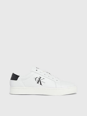 Zapatillas Calvin Jeans Jeans YW0YW01269 YBR Classic CupSole bright white/ black - Imagen 1