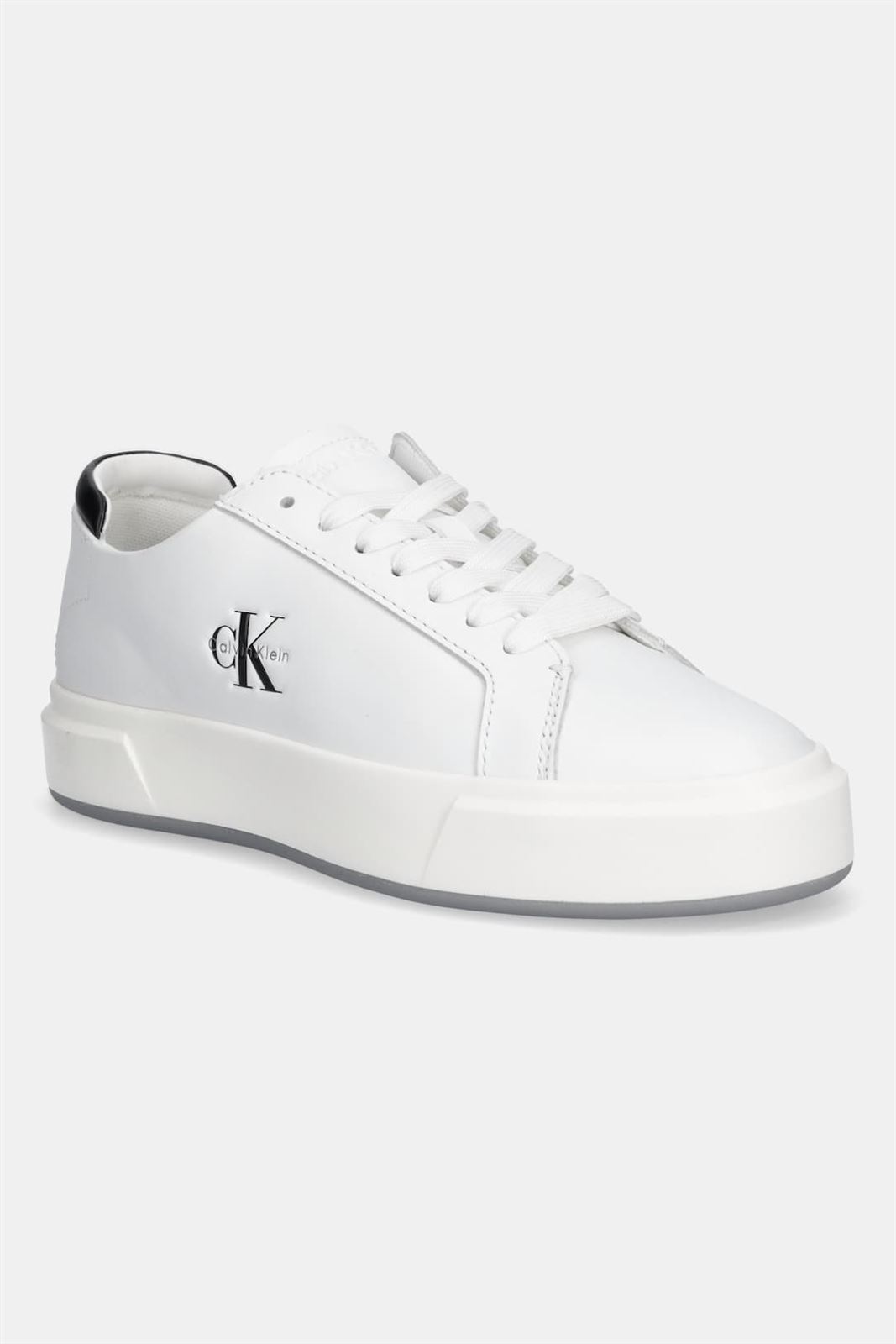Zapatillas Calvin Klein Basket Cupsole Laceup Bright White YW0YW01945 - Imagen 1