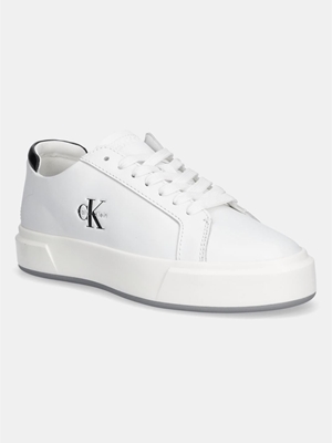 Zapatillas Calvin Klein Basket Cupsole Laceup Bright White YW0YW01945 - Imagen 1