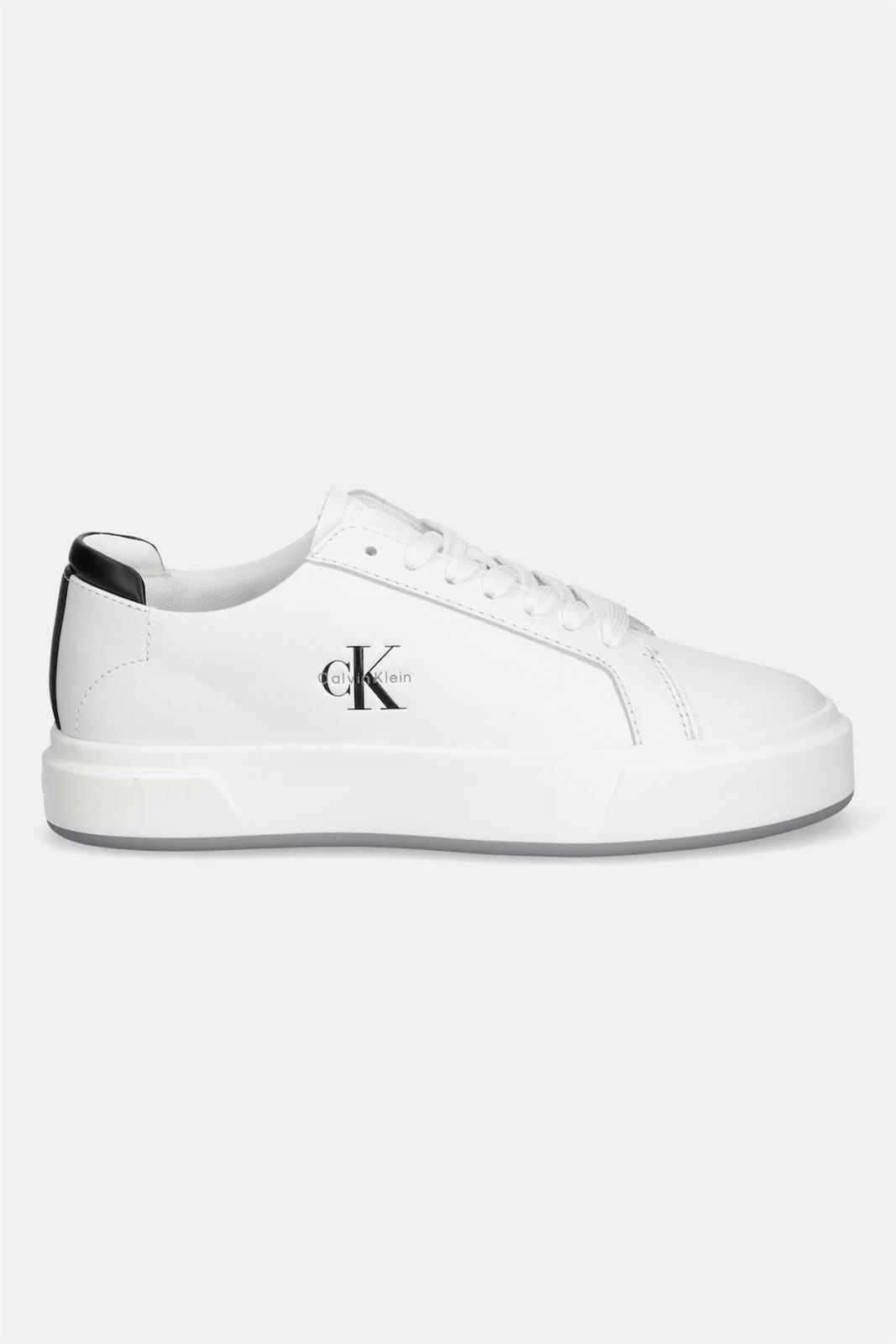 Zapatillas Calvin Klein Basket Cupsole Laceup Bright White YW0YW01945 - Imagen 2