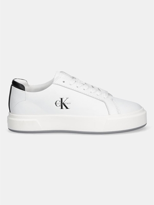Zapatillas Calvin Klein Basket Cupsole Laceup Bright White YW0YW01945 - Imagen 2