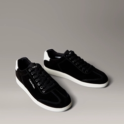 Zapatillas CALVIN KLEIN HM0HM01946 BEH Low Cupsole Laceup Black/Mashmallow - Imagen 2