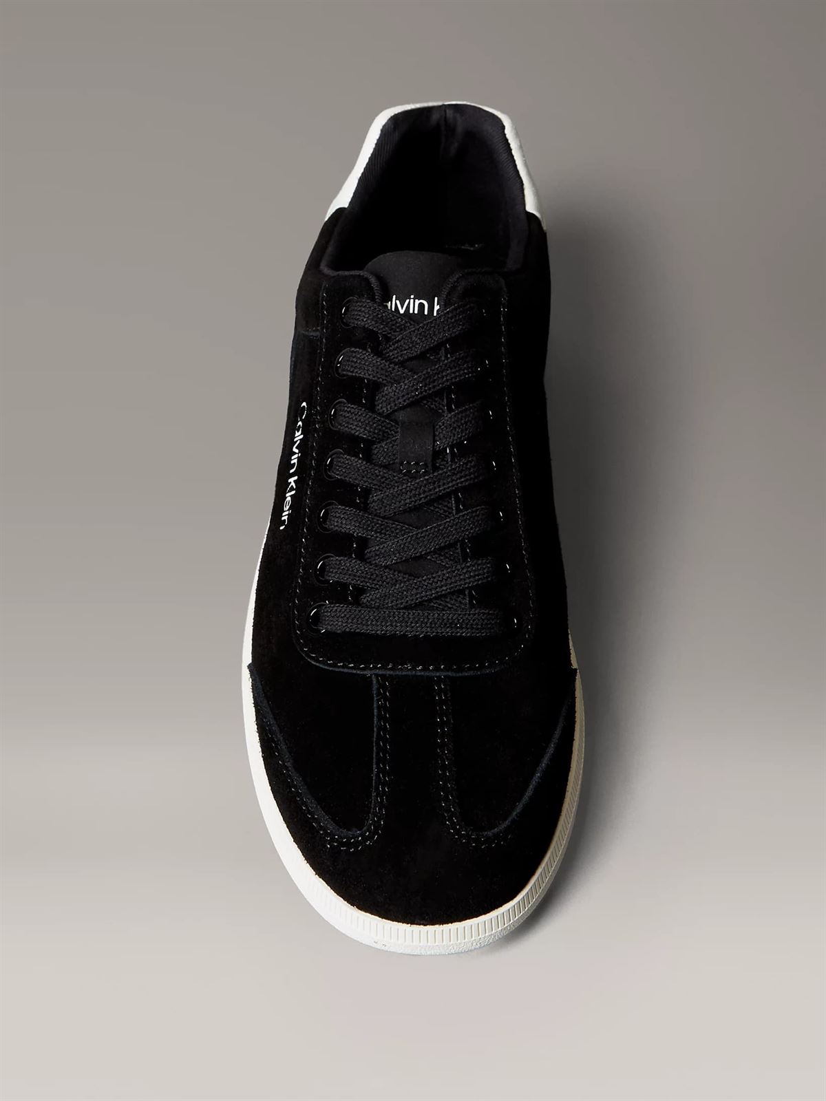 Zapatillas CALVIN KLEIN HM0HM01946 BEH Low Cupsole Laceup Black/Mashmallow - Imagen 4