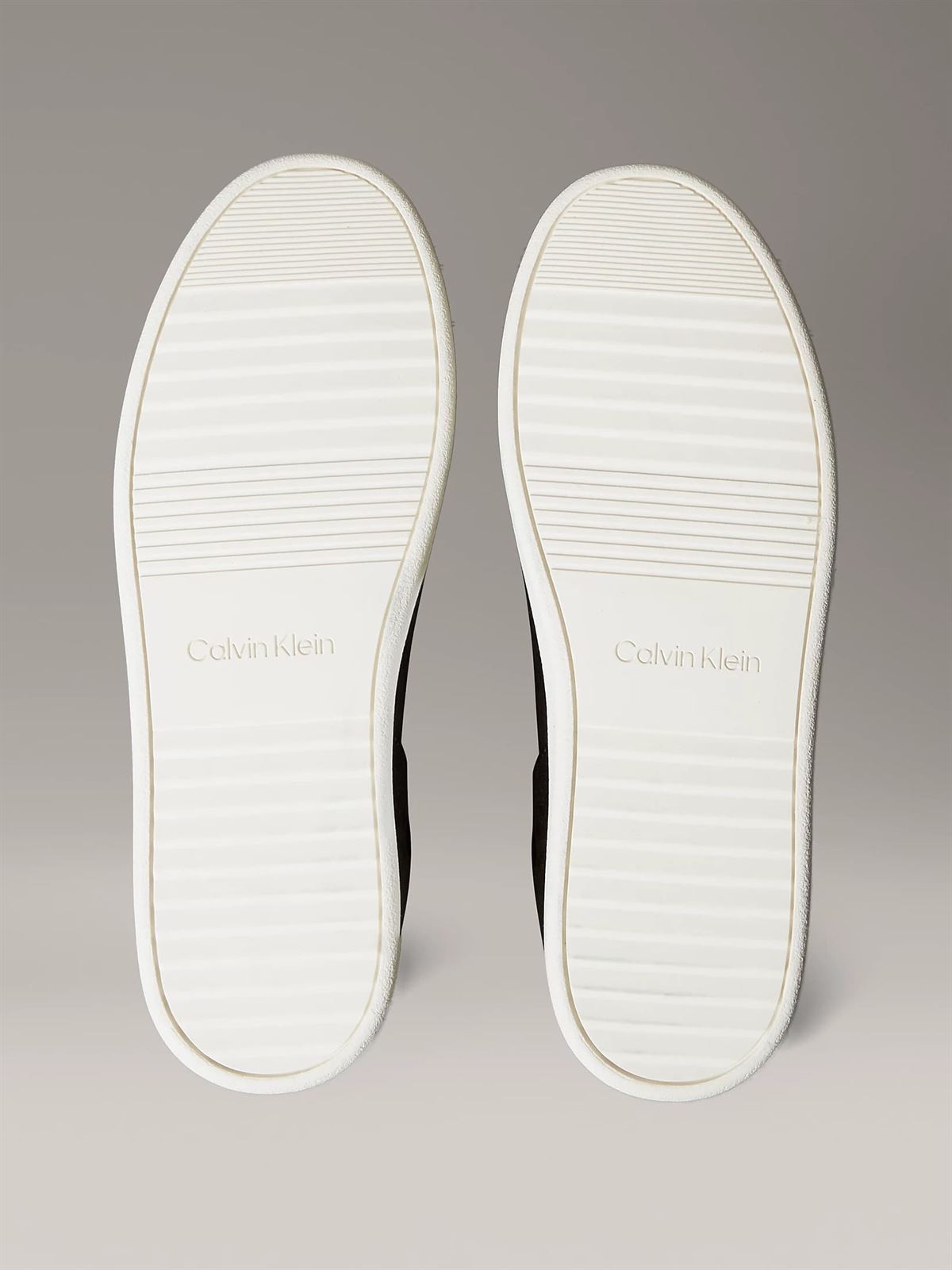 Zapatillas CALVIN KLEIN HM0HM01946 BEH Low Cupsole Laceup Black/Mashmallow - Imagen 6