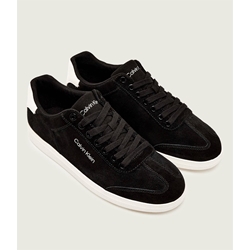 Zapatillas CALVIN KLEIN HM0HM01946 BEH Low Cupsole Laceup Black/Mashmallow - Imagen 2