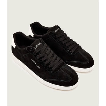 Zapatillas CALVIN KLEIN HM0HM01946 BEH Low Cupsole Laceup Black/Mashmallow - Imagen 2