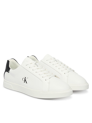 Zapatillas CALVIN KLEIN HW0HW02845 01W bright white/Black - Imagen 1